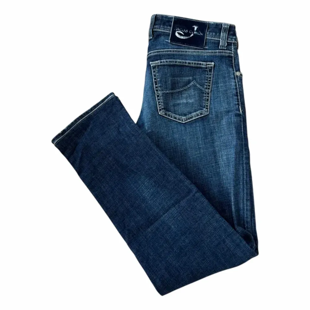 JACOB COHEN R.E.A.L. Whipstitch Boot Cut Jeans