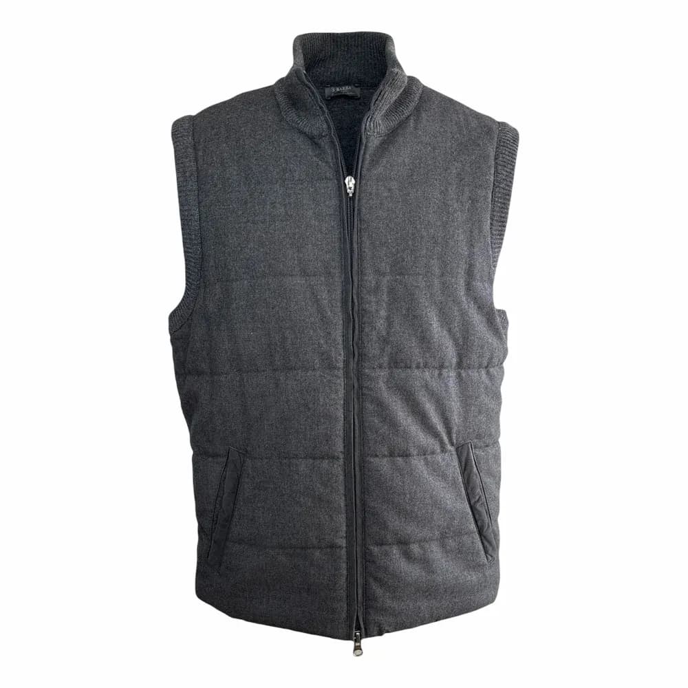 JACOB COHEN Quilted Wool Gilet
