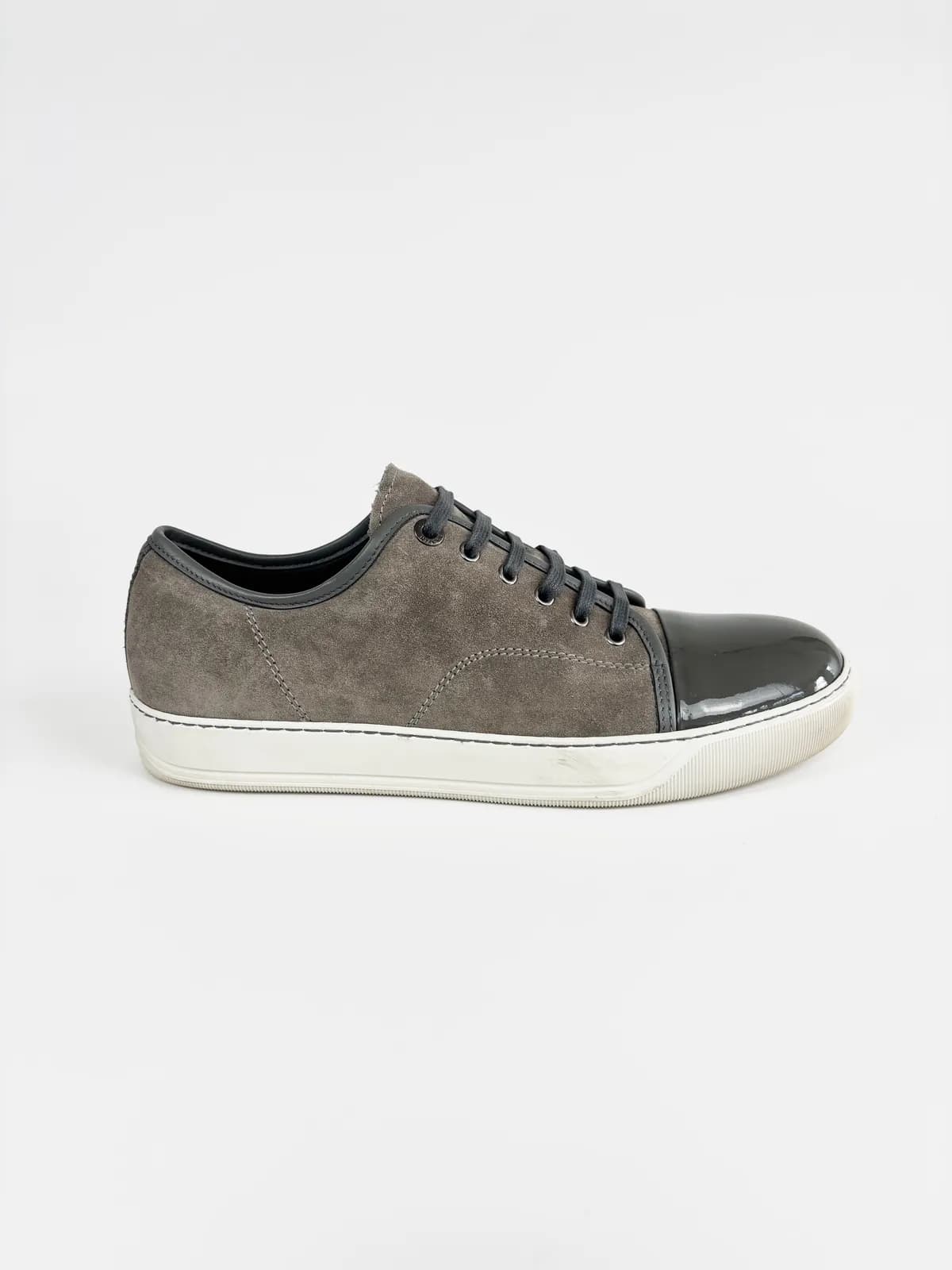 Lanvin DBB1 Patent Cap Toe Sneaker