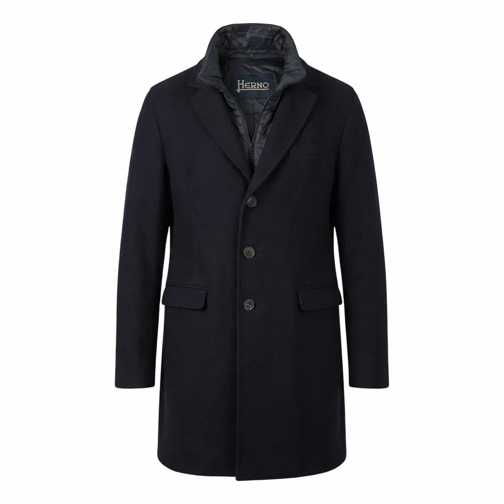 HERNO William Wool Coat