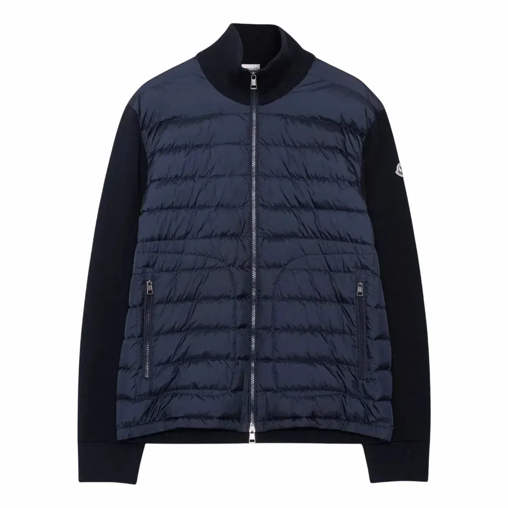 Moncler Hybrid Zip Cardigan
