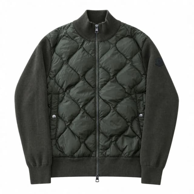Moncler Maglione Tricot Down Cardigan