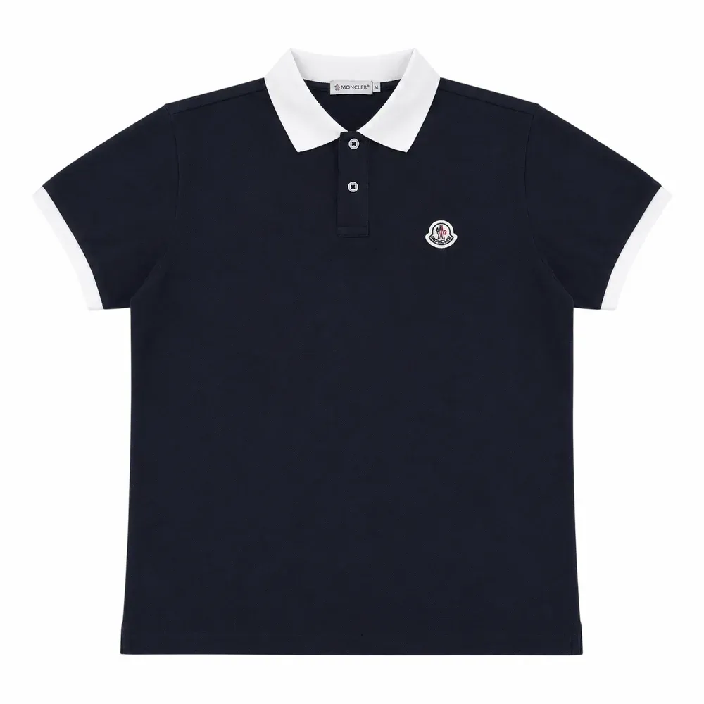 Moncler Logo Patch Polo Shirt