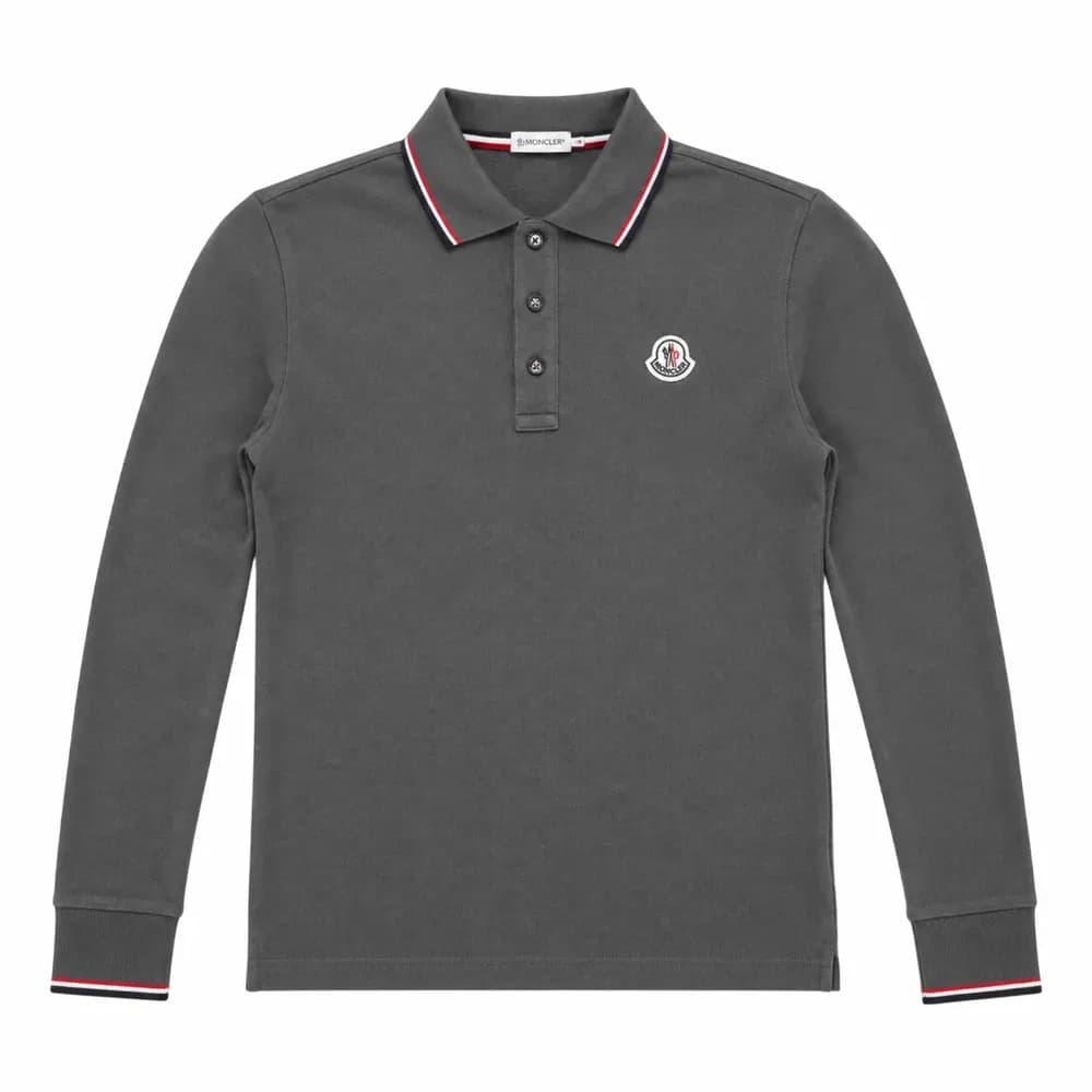 Moncler Long Sleeve Polo Shirt
