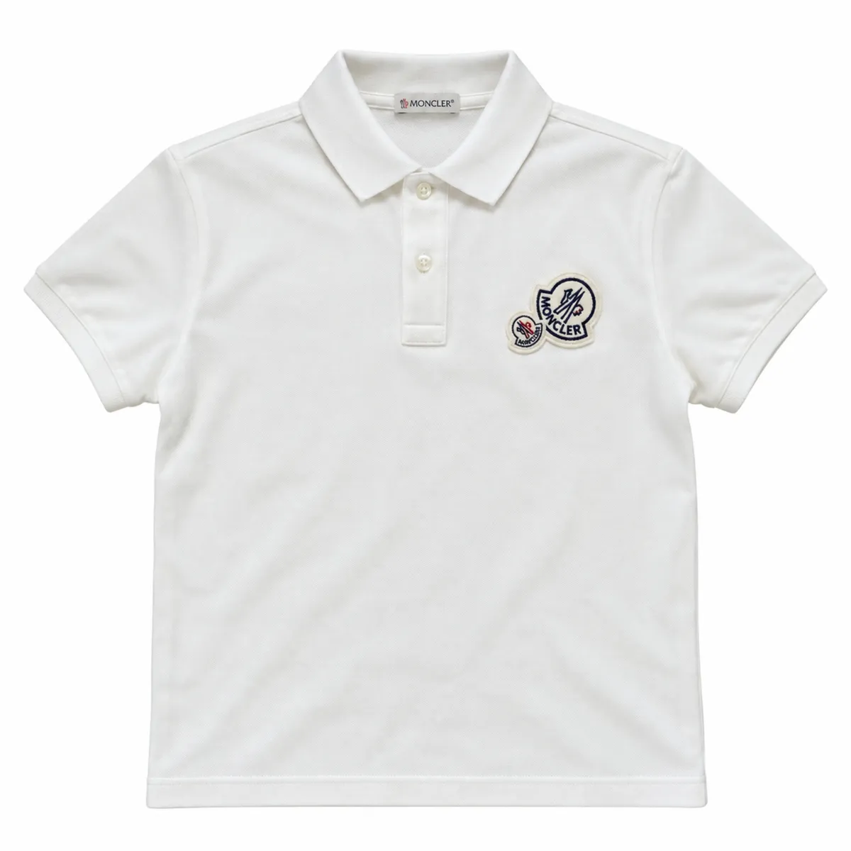 Moncler Double Logo Patch Polo Shirt