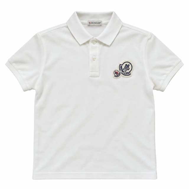 Moncler Double Logo Patch Polo Shirt