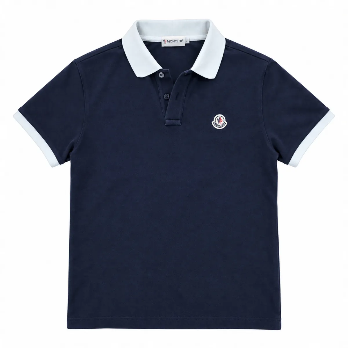 Moncler Logo Patch Polo Shirt