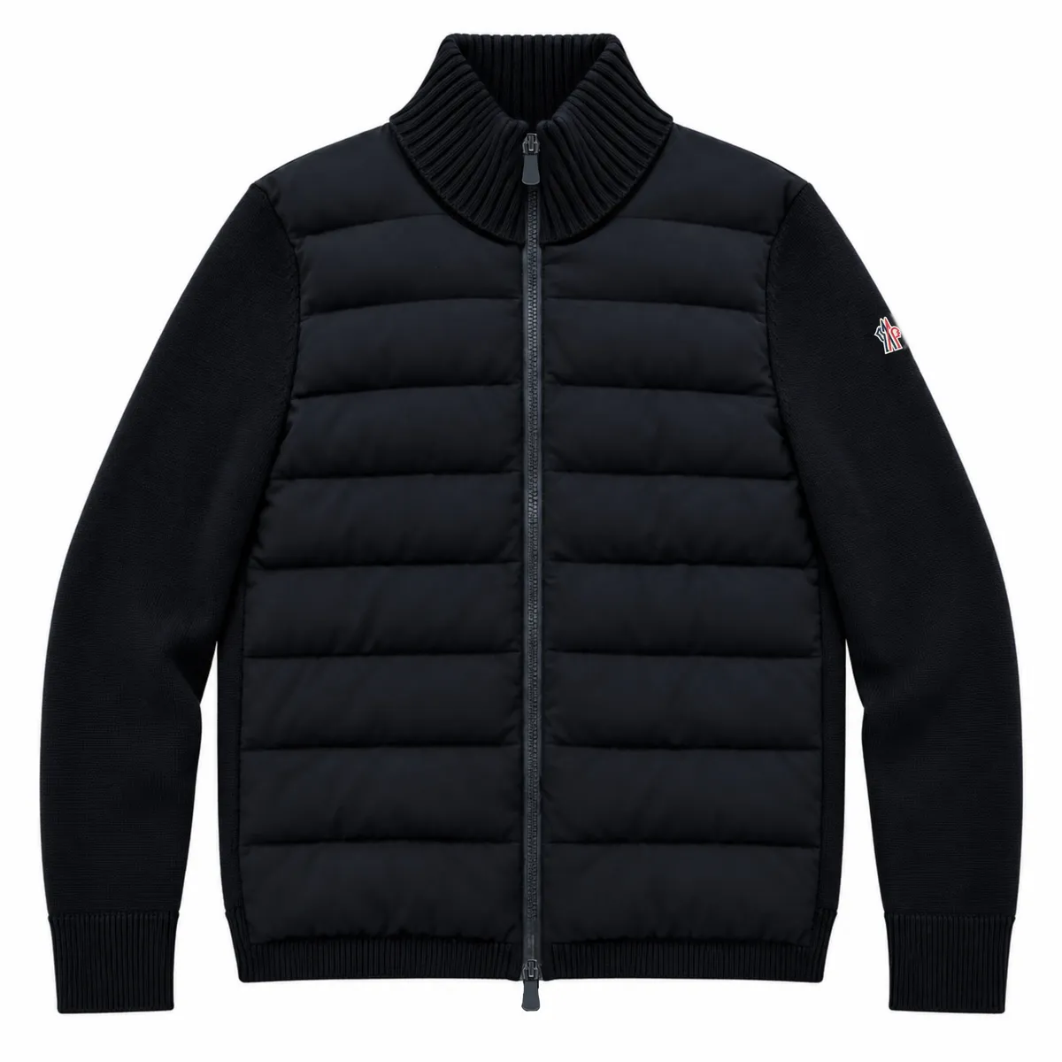 Moncler Hybrid Zip Cardigan