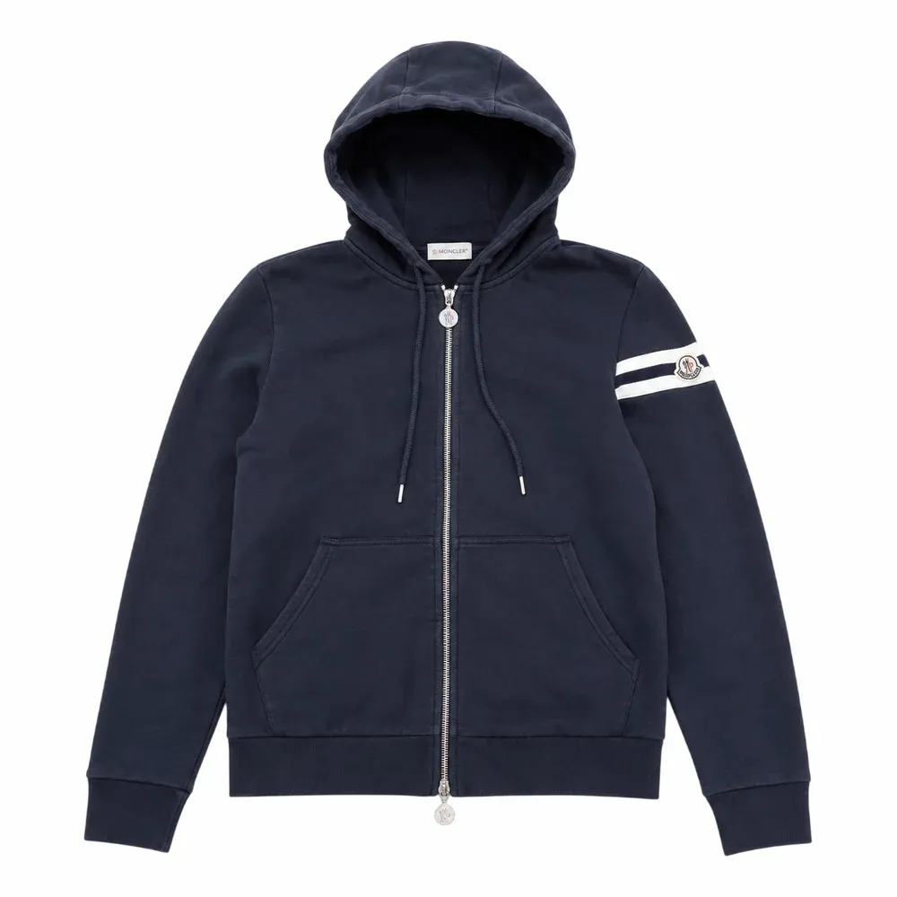 Moncler Gamme Bleu Zip Hoodie