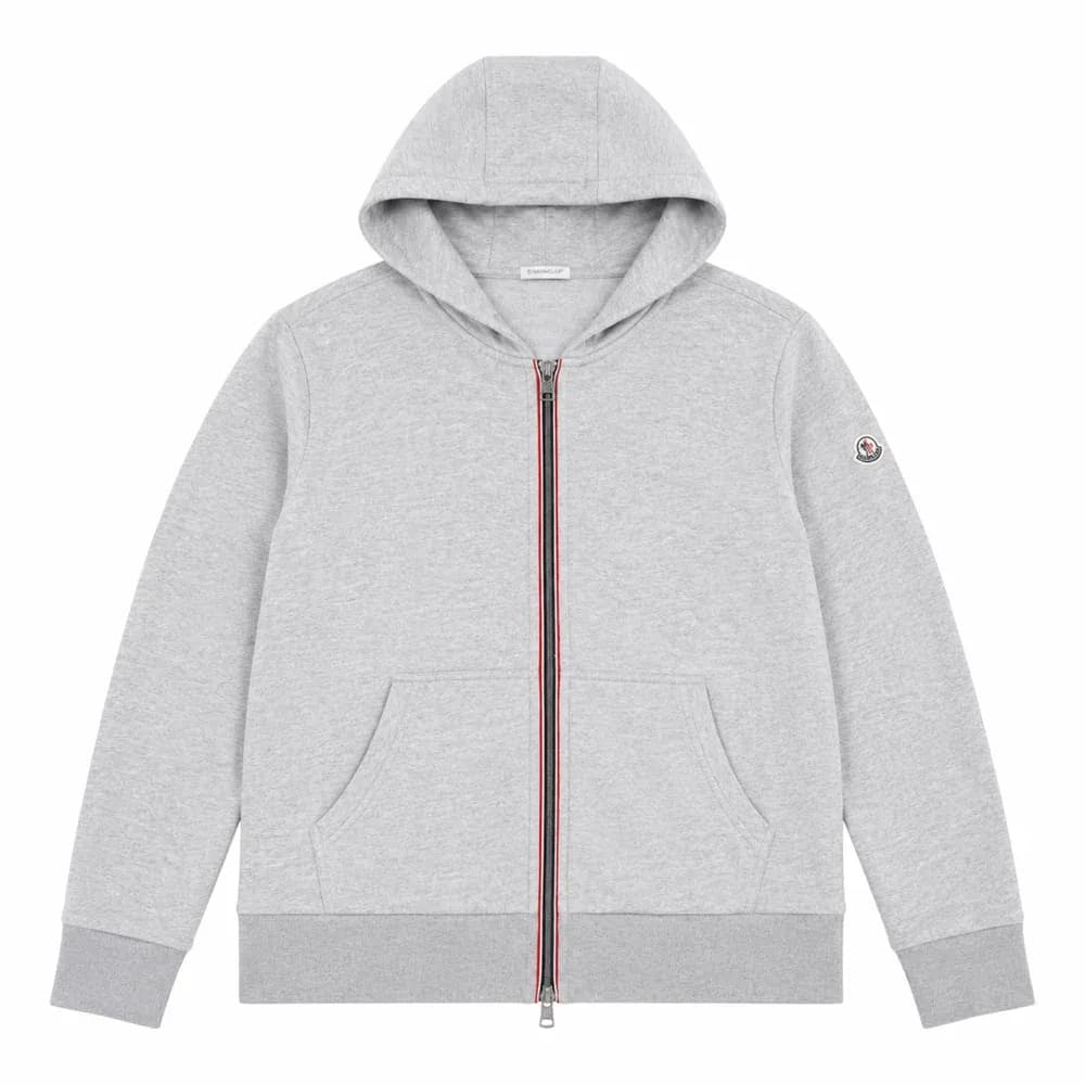 Moncler Maglia Cardigan Zip-Up Hoodie