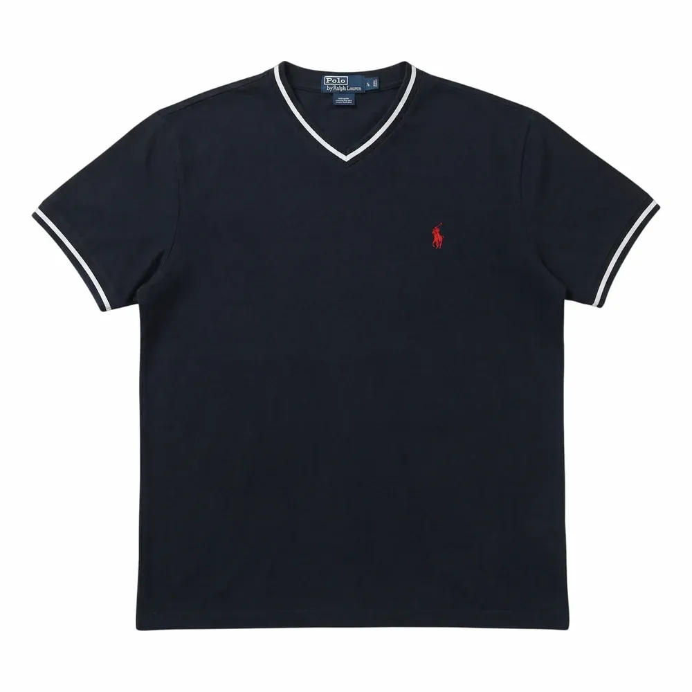 Ralph Lauren Custom Slim Fit Jersey V-Neck T-Shirt