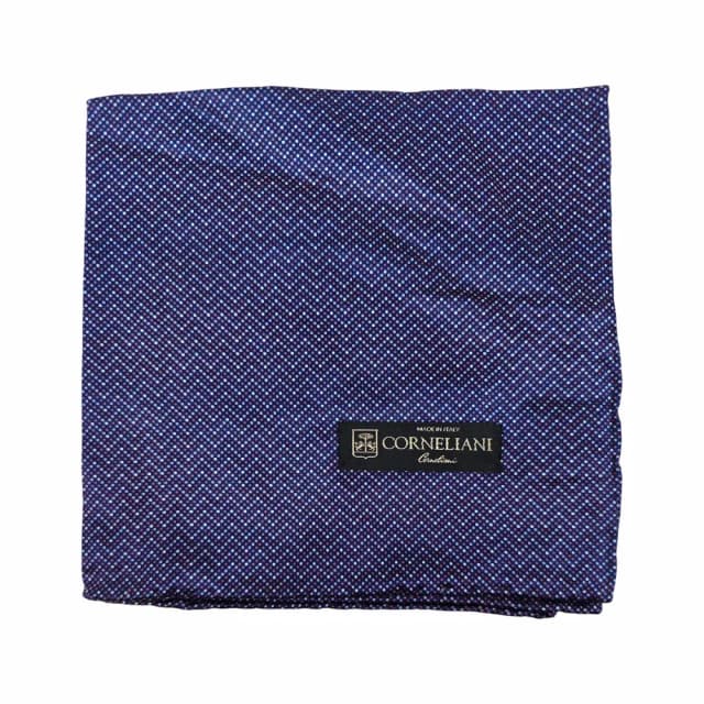 Corneliani Polka Dot Pocket Square