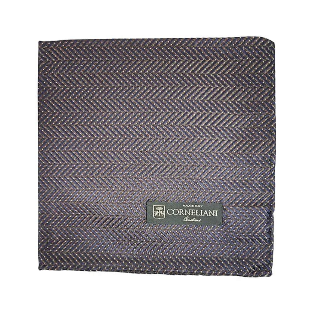 Corneliani Square graphic-print handkerchief