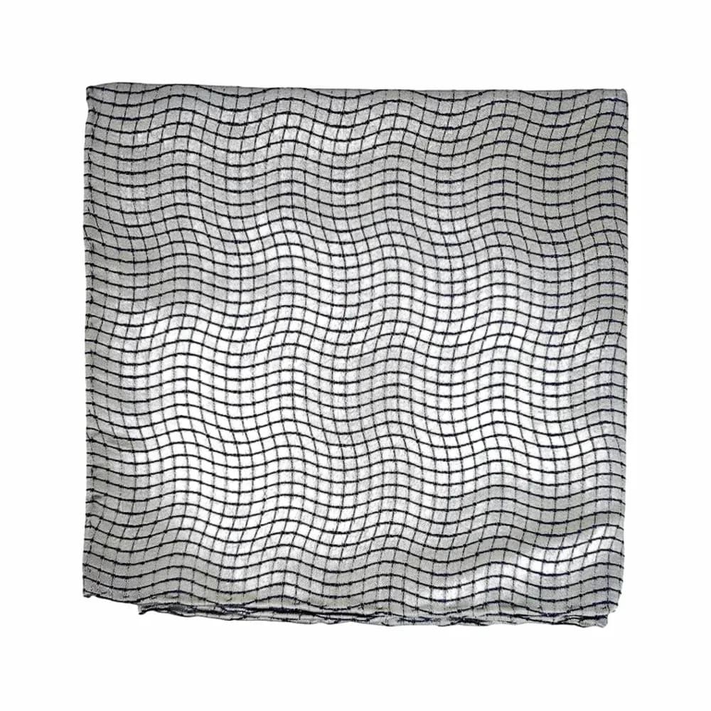 Corneliani Warped Grid Pattern