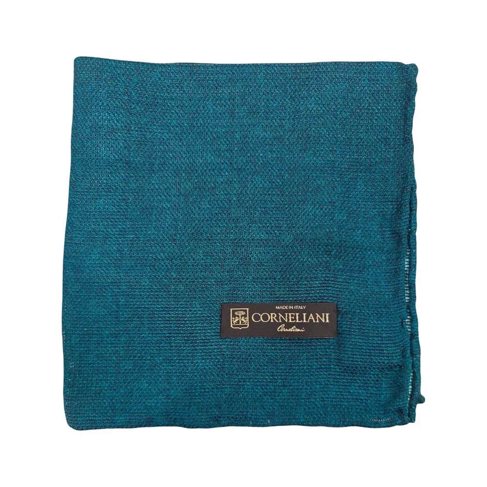 Corneliani Wool & Silk Pocket Square