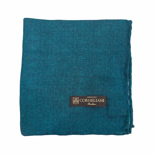 Corneliani Wool & Silk Pocket Square