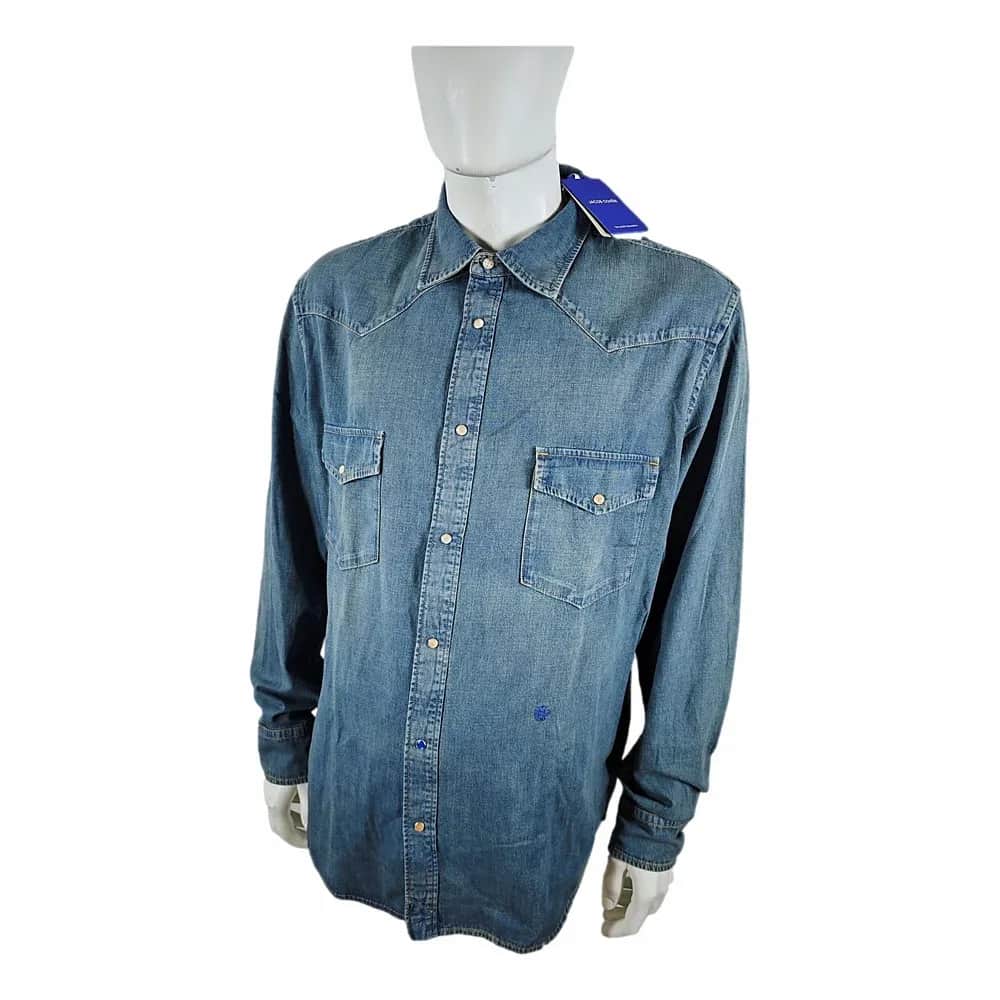JACOB COHEN Denim Western Shirt