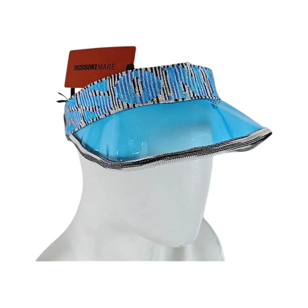Missoni Mare Logo Trim Knit Visor