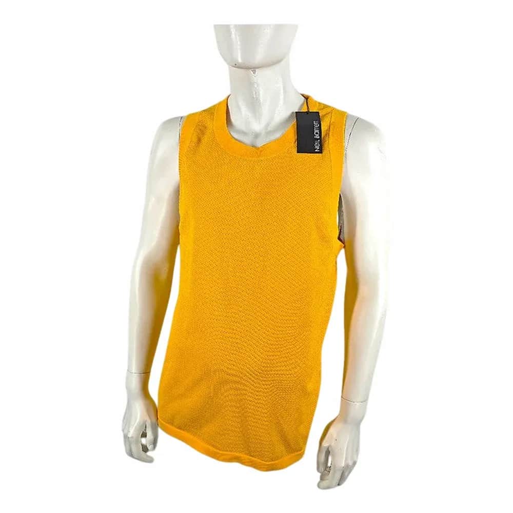 Neil Barrett ST5000 Mesh Reversible Performance Tank