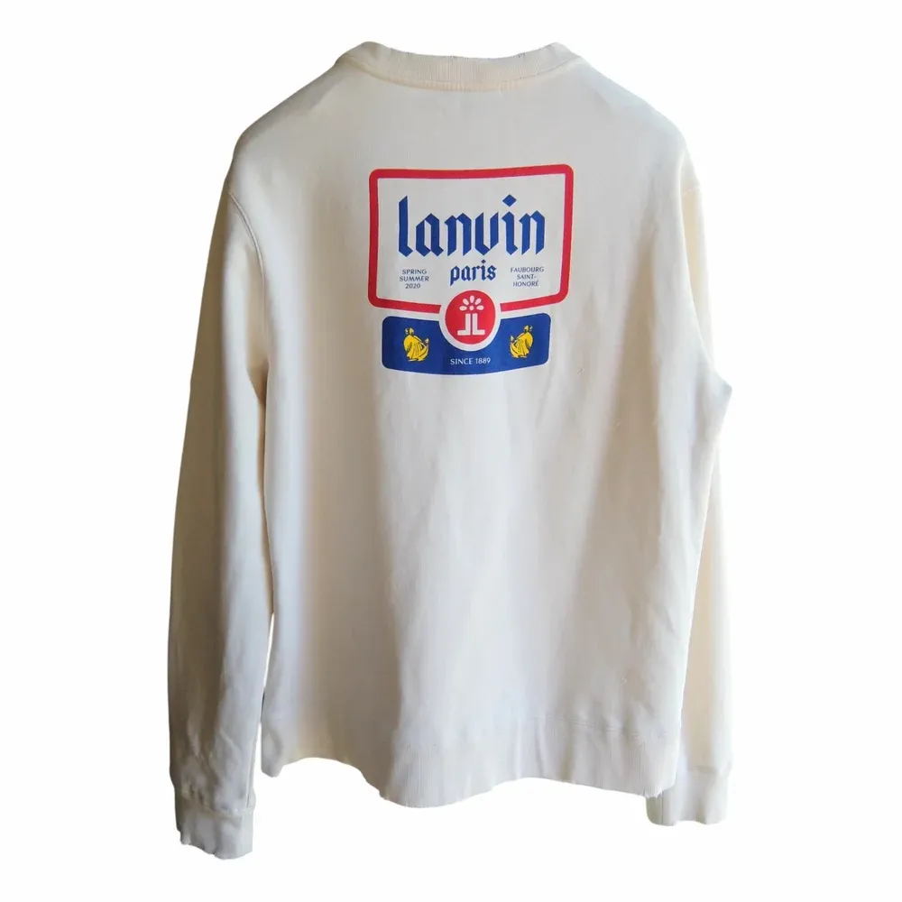 Lanvin Beer Label Print T-Shirt