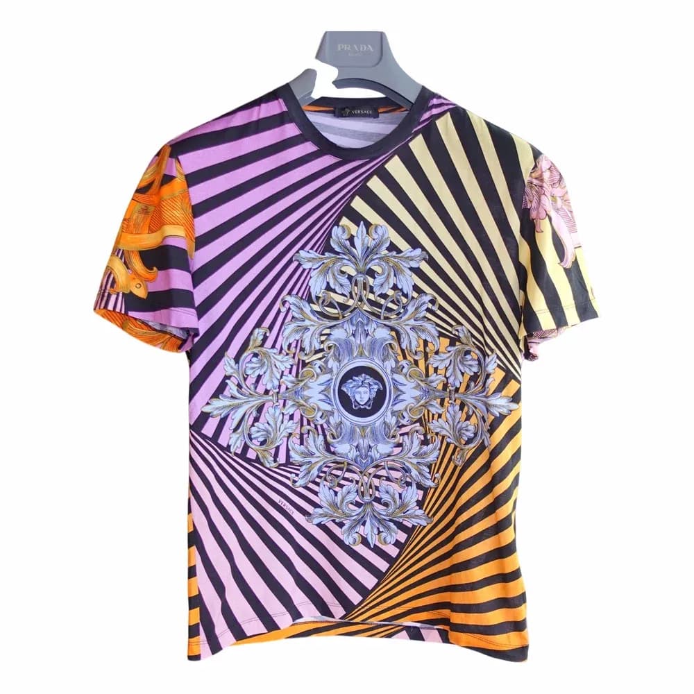 Versace Neobarocco Print Silk Shirt
