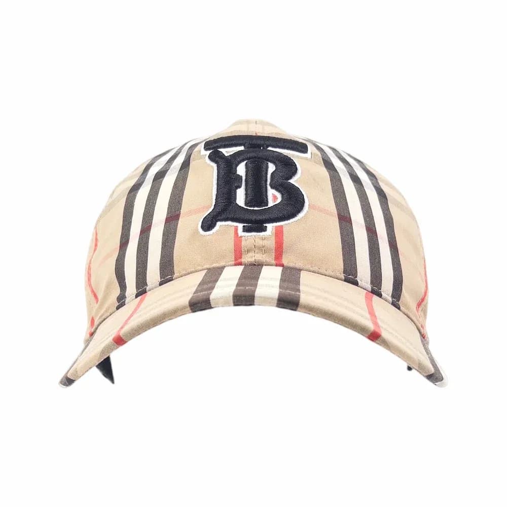 Burberry Monogram Motif Vintage Check Baseball Cap
