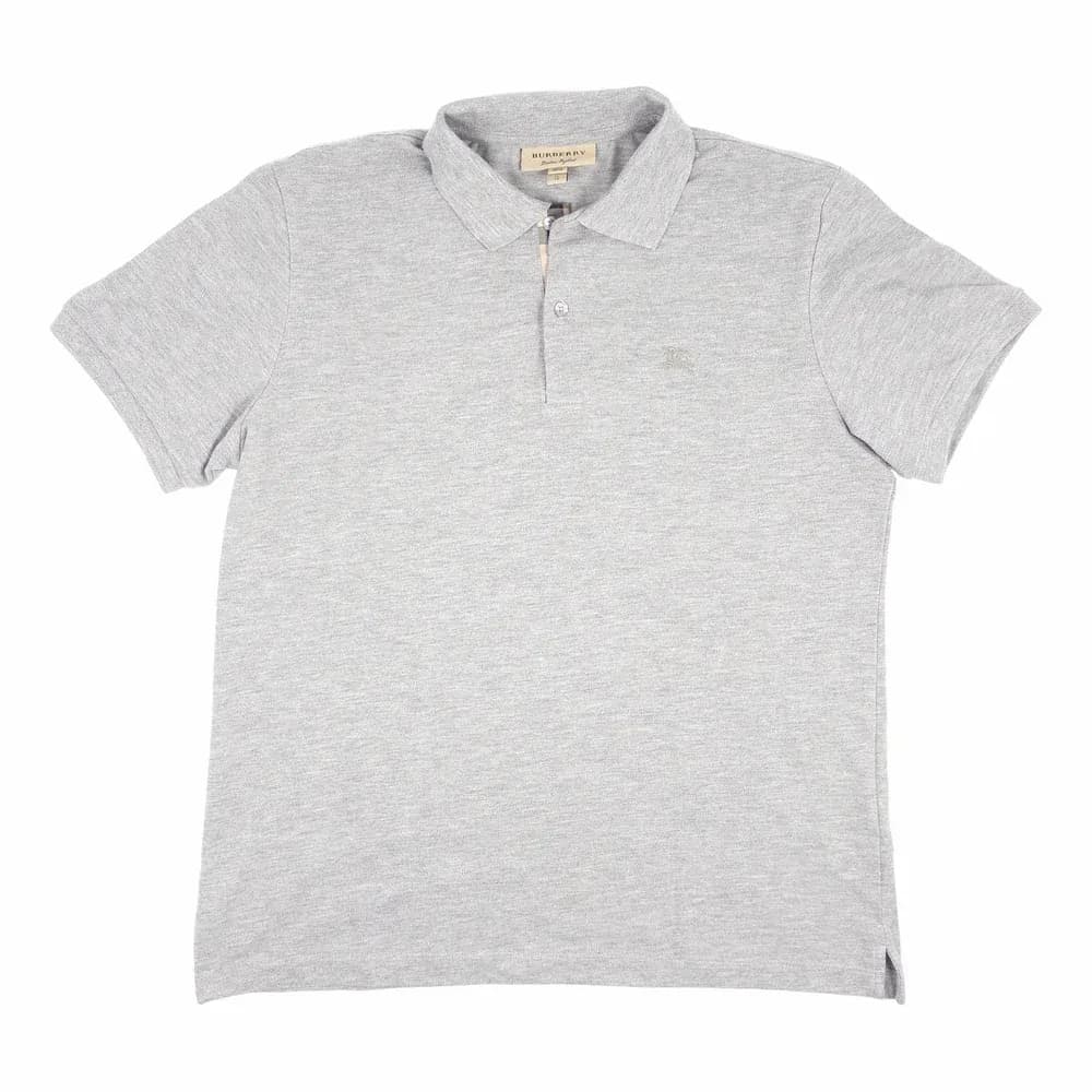 Burberry Eddie TB Check Placket Polo Shirt