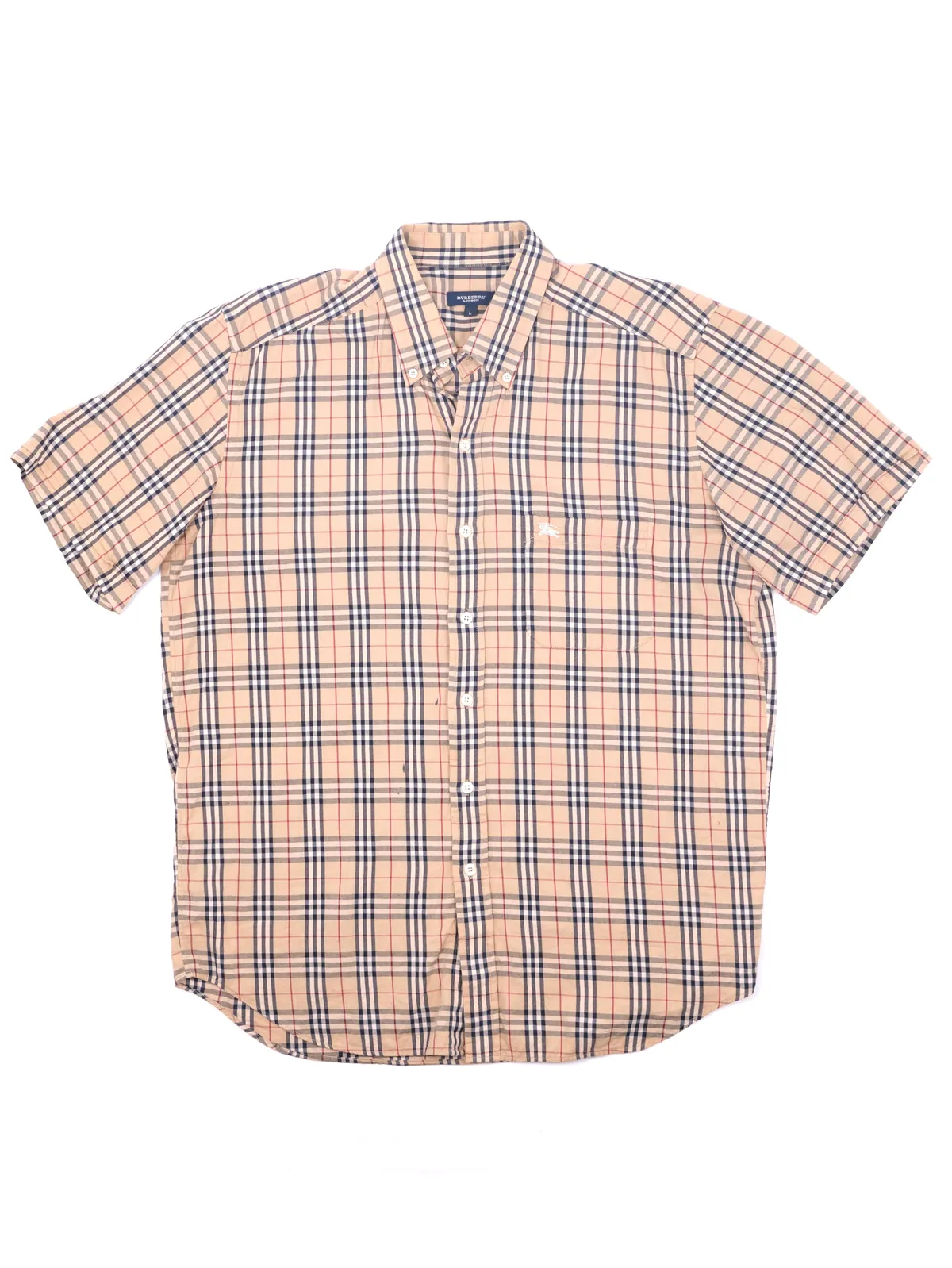 Burberry Nova Check Short-Sleeve Shirt