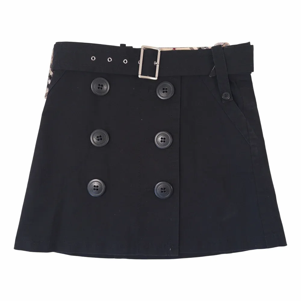 Burberry Gabardine Trench Mini Skirt