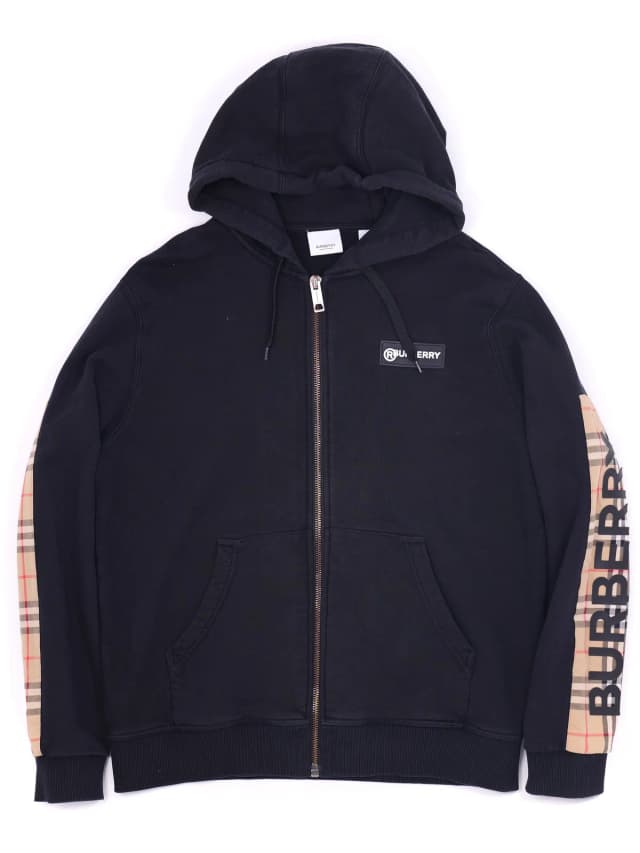 Burberry Aubree Zip-Up Hoodie