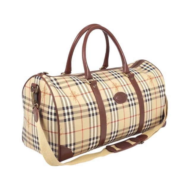 Burberry Haymarket Check Weekender Bag