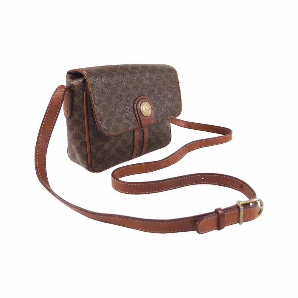 Celine Macadam Triomphe Shoulder Bag