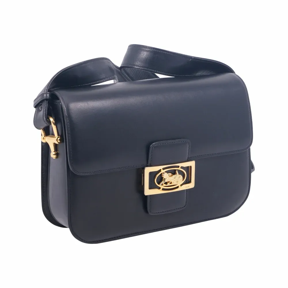 Celine Vintage Triomphe Shoulder Bag