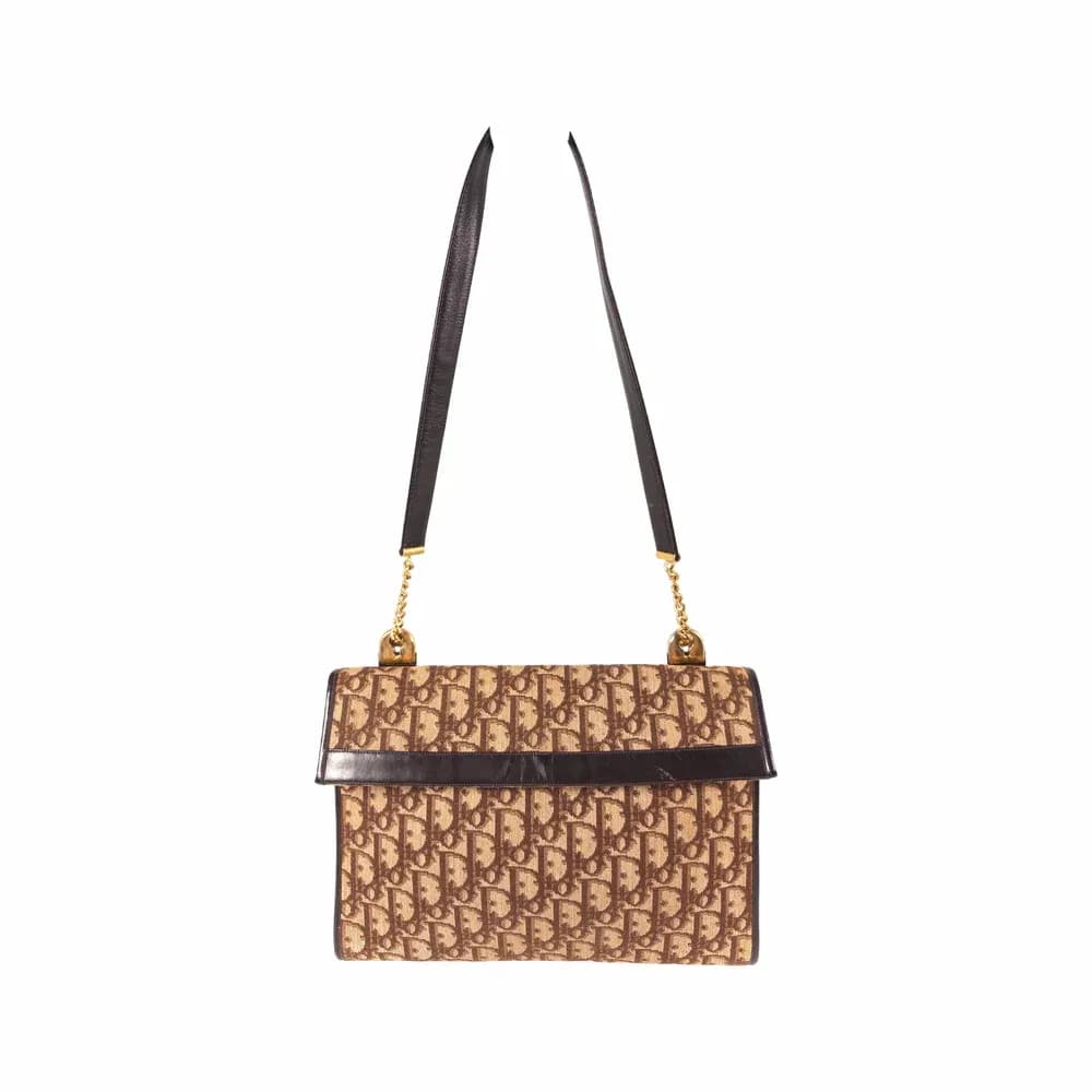 Dior Trotter Canvas Shoulder Bag