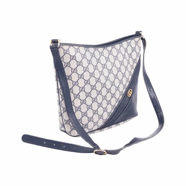 Gucci Vintage GG Monogram Interlocking G Shoulder Bag