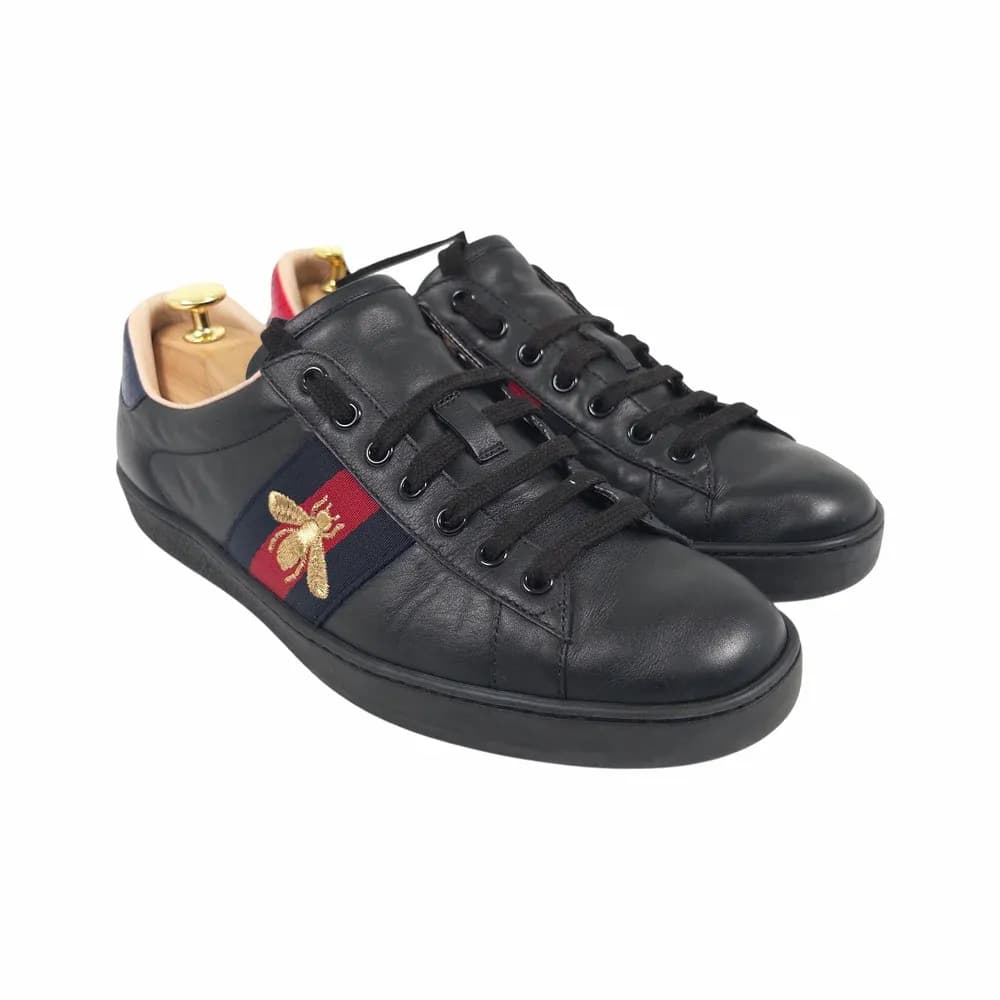 Gucci Ace Embroidered Bee Sneakers