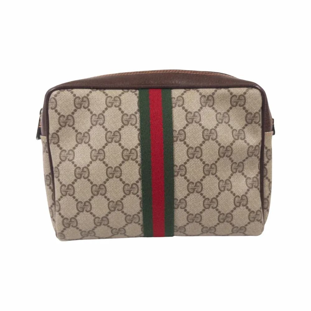 Gucci Ophidia GG Supreme Clutch Bag