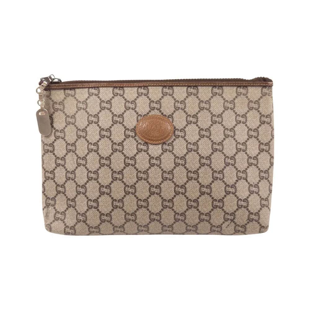 Gucci Vintage GG Monogram Clutch Bag