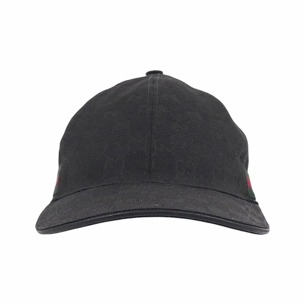 Gucci Logo-Embroidered Canvas Baseball Cap