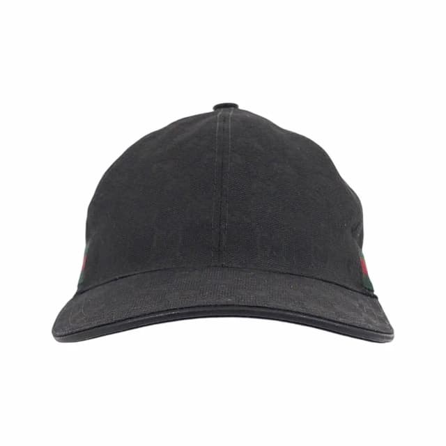 Gucci Original GG Canvas Baseball Hat with Web Sherry Line