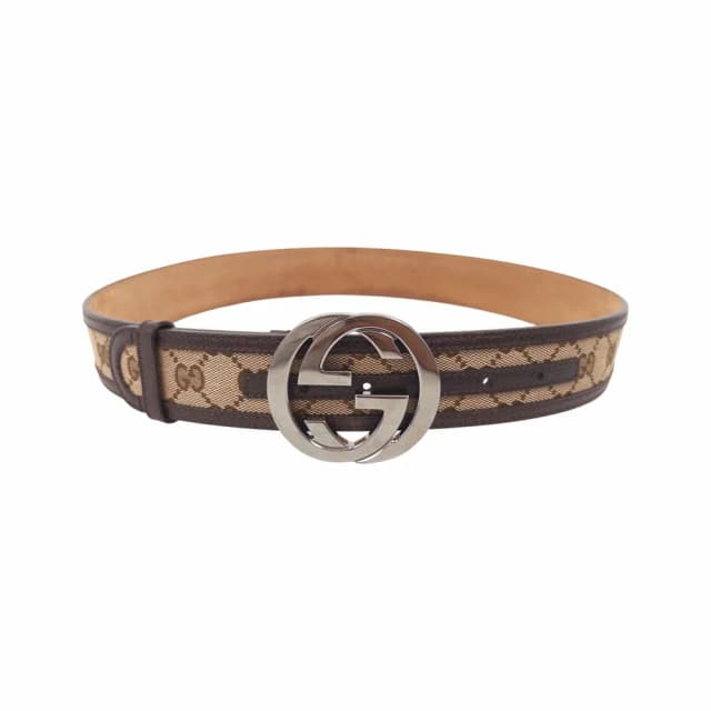 Gucci GG Canvas Interlocking G Belt