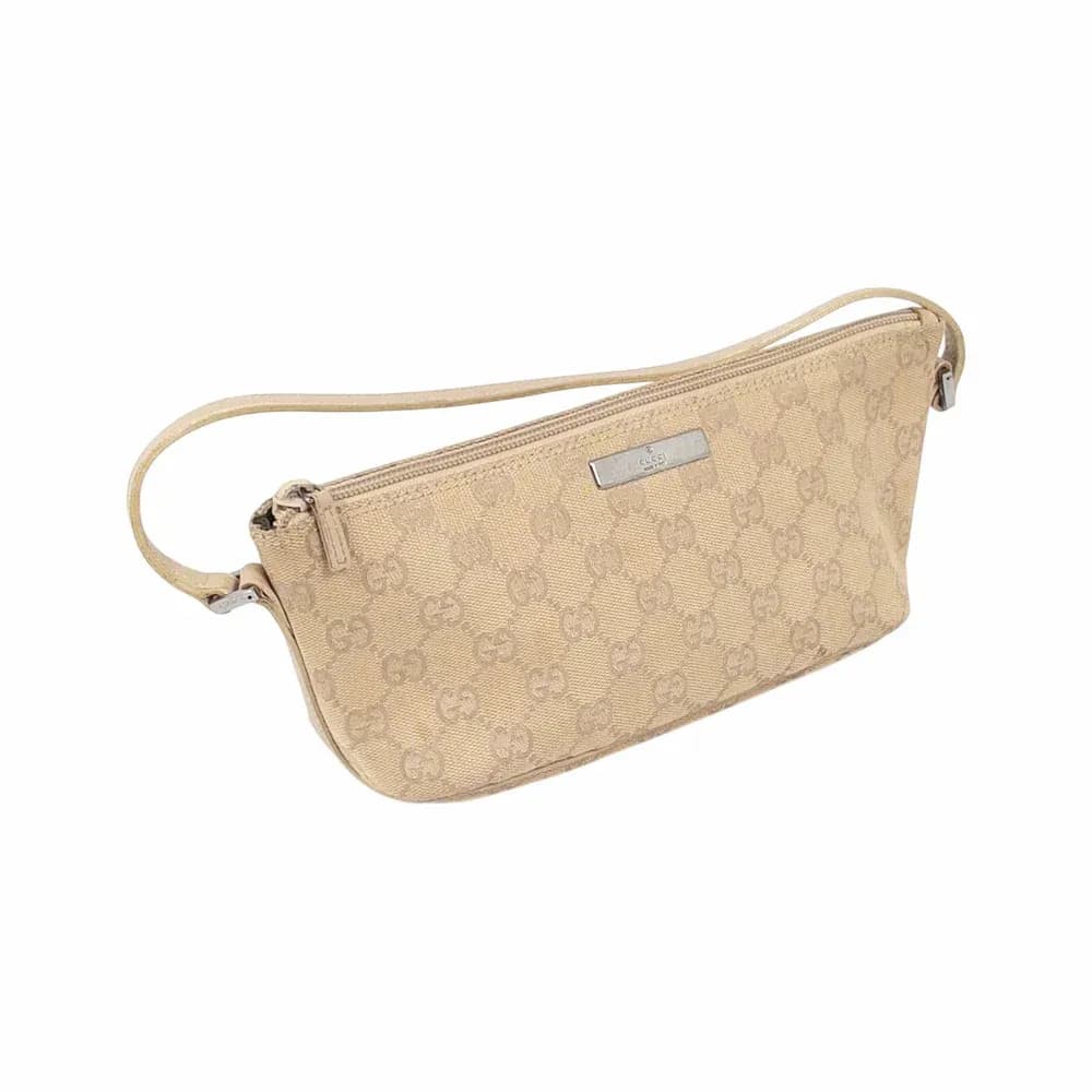 Gucci GG Canvas Boat Pochette