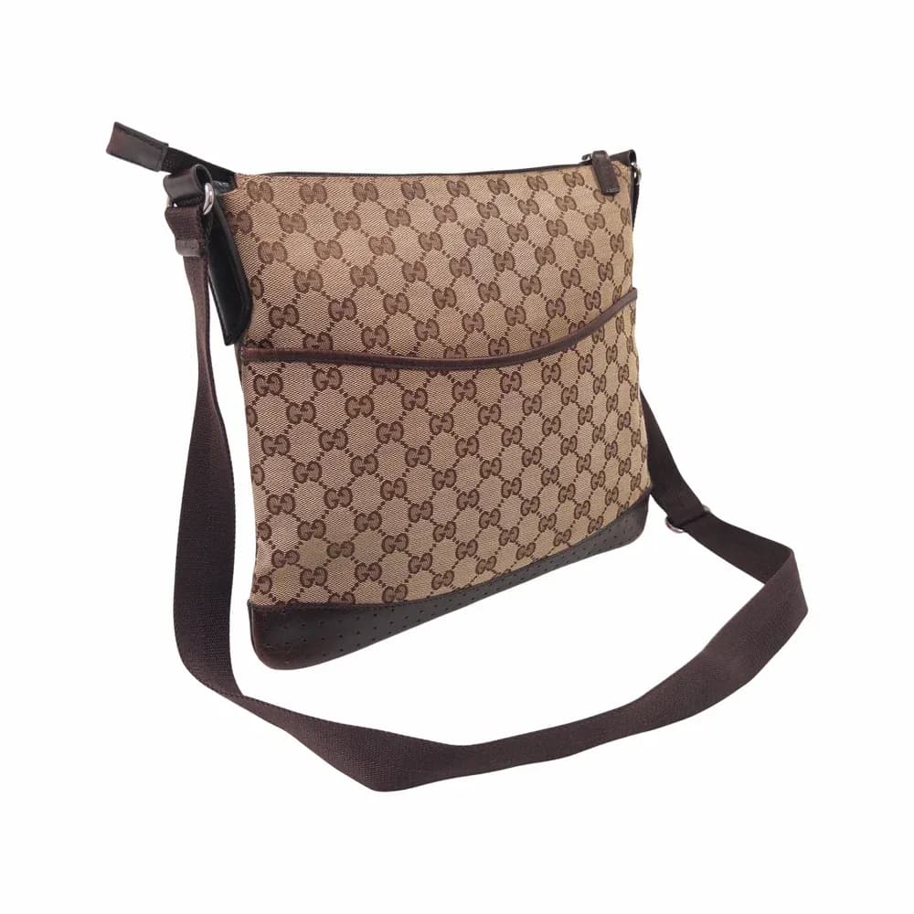 Gucci GG Canvas Messenger Bag