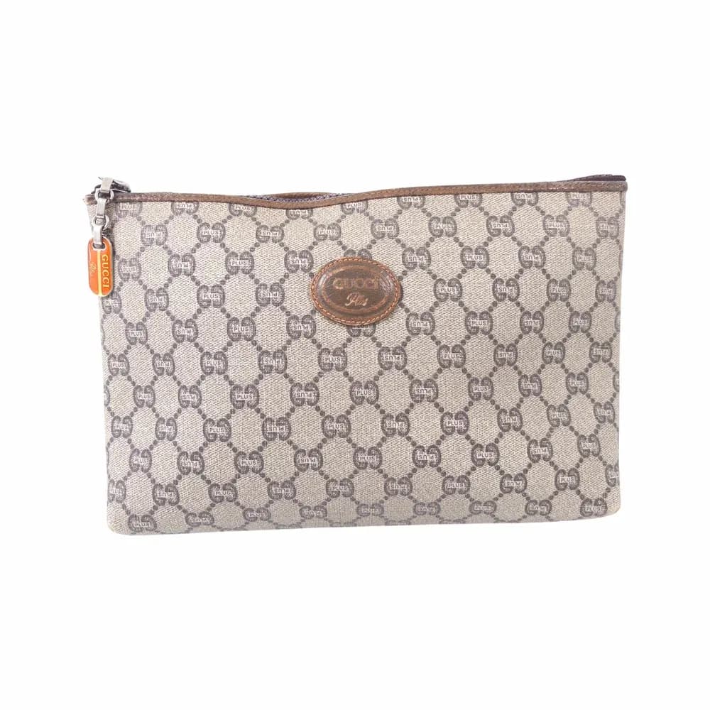 Gucci Gucci Plus GG Canvas Pouch