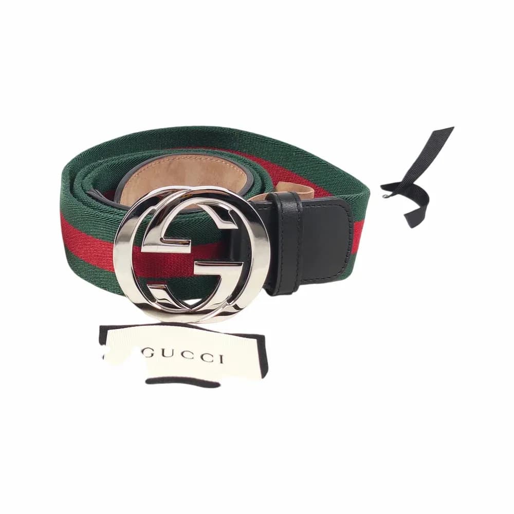 Gucci Interlocking G Web Belt
