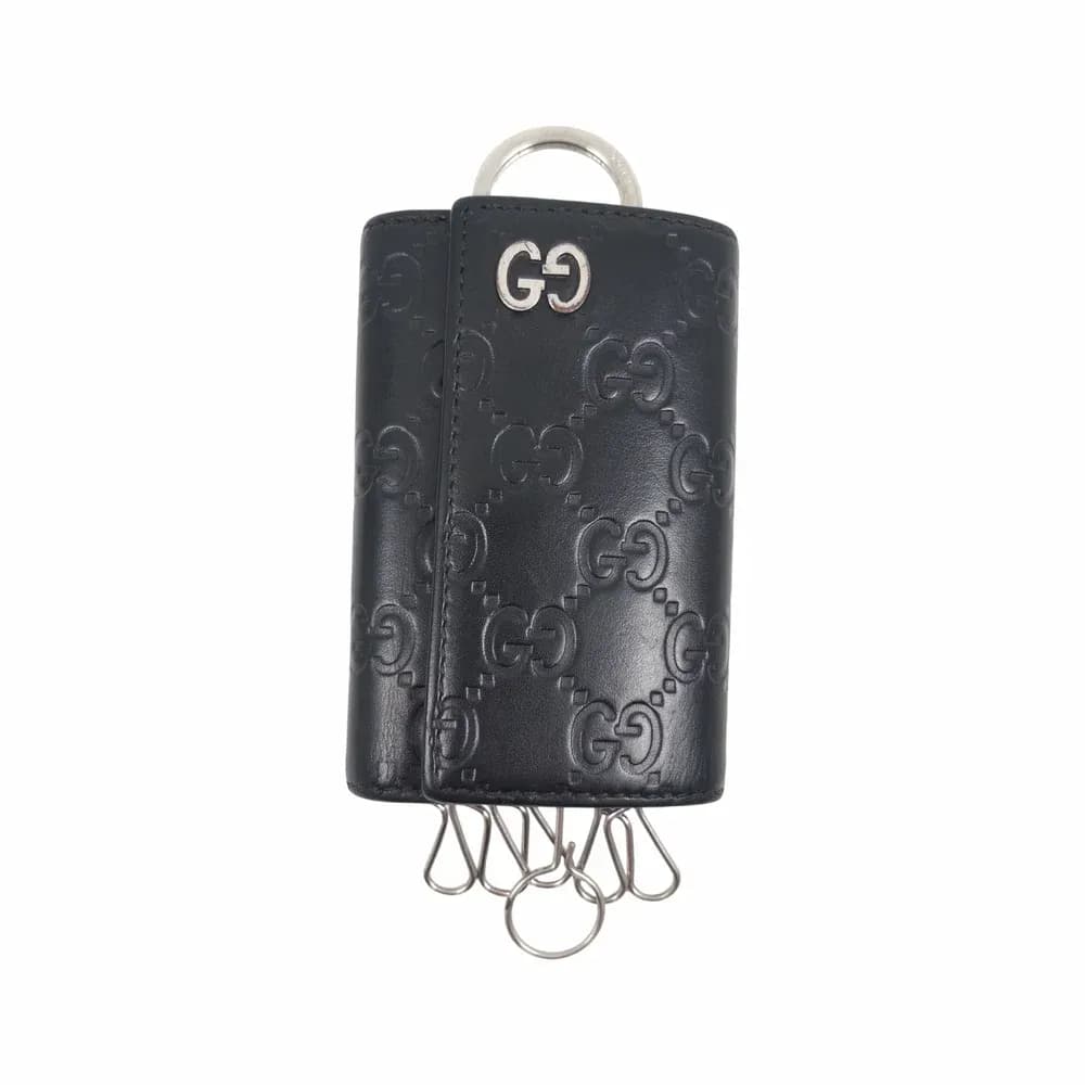 Gucci Guccissima 6-Key Case (138093-CWC1R-1000)