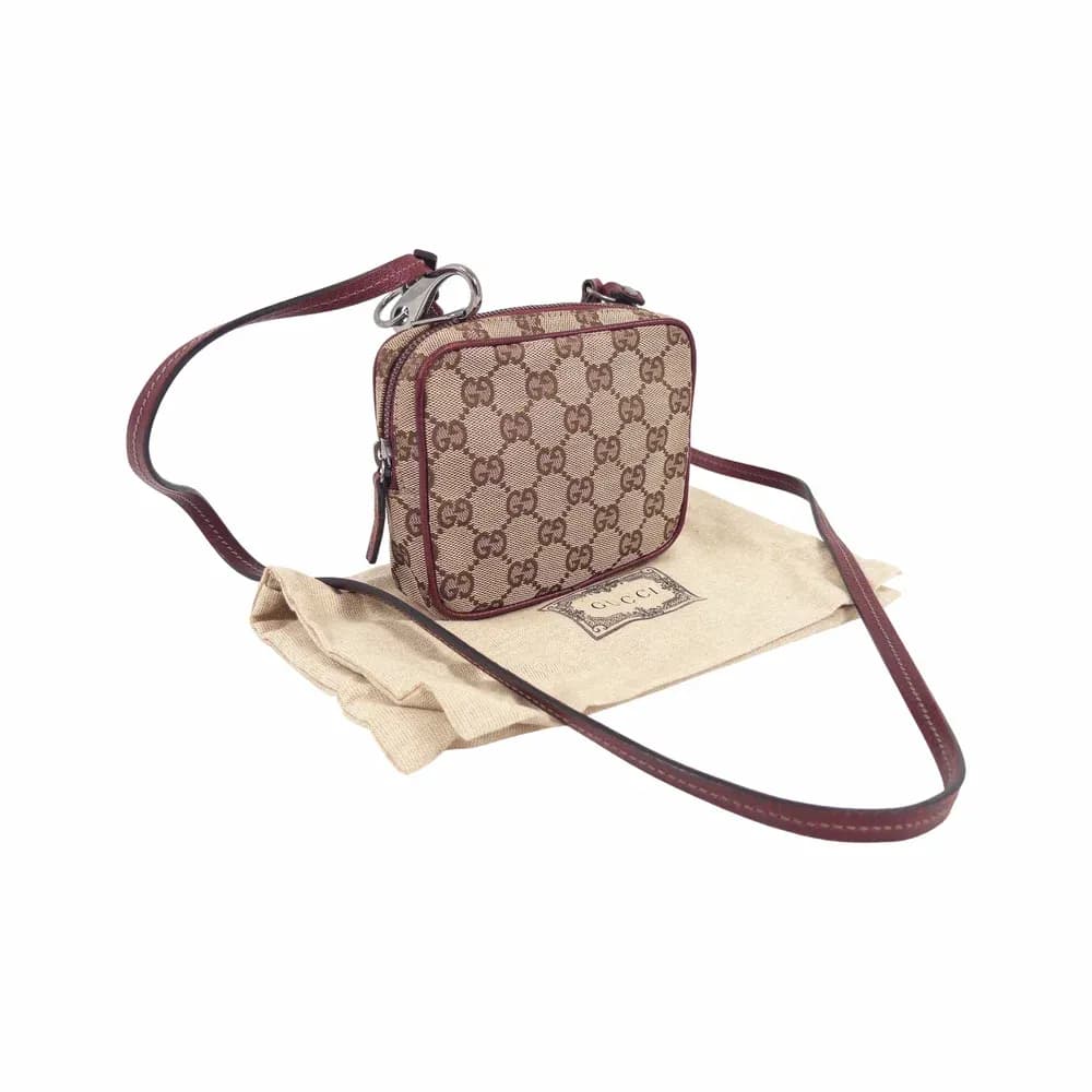 Gucci GG Canvas Crossbody Bag (Style 120975)