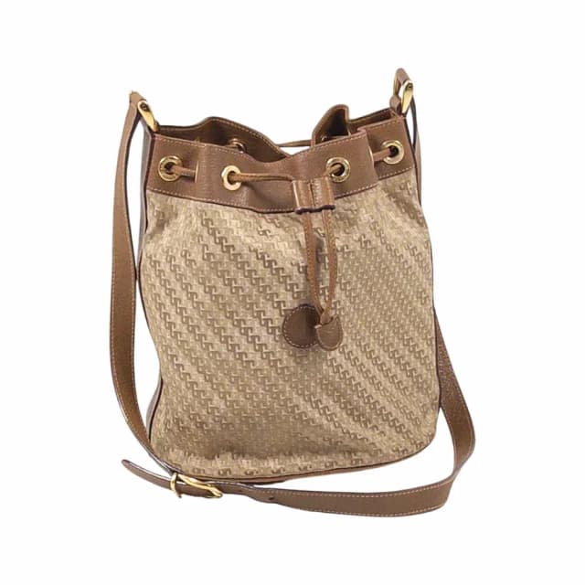 Gucci Macadam Monogram Bucket Bag