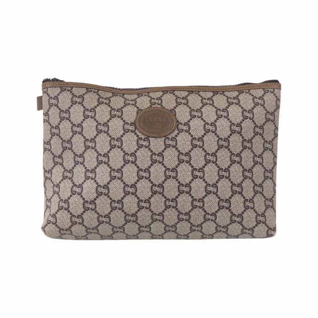 Gucci Plus GG Canvas Clutch Bag