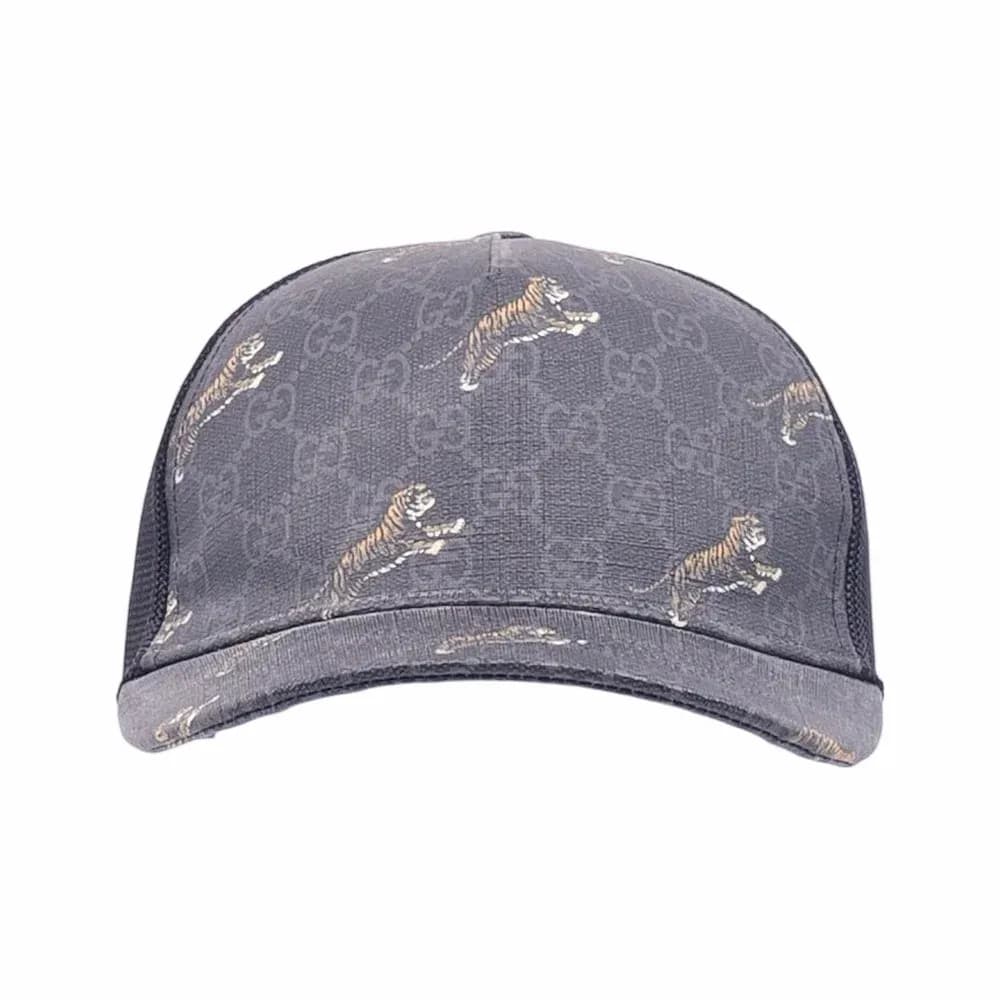 Gucci Tigers Print GG Supreme Baseball Hat